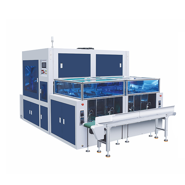 Máquina para fabricar platos de papel de cuatro estaciones LB-1680Y