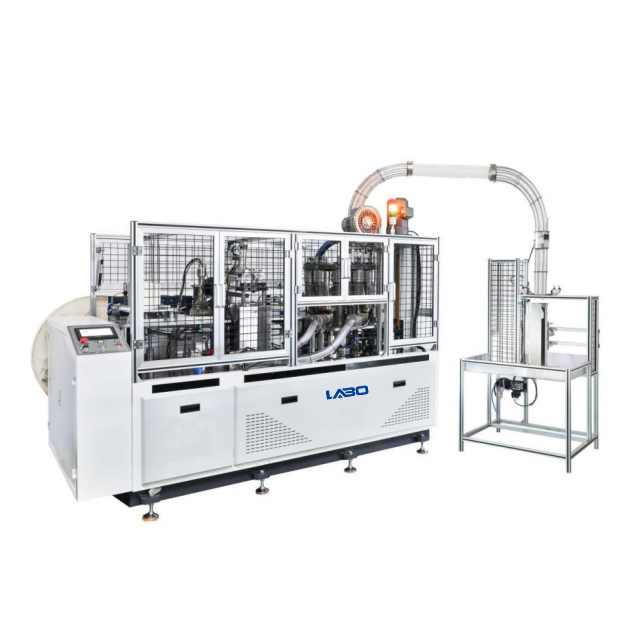 Velocidad automática 100-110pcs/min de la máquina de la taza de papel LF-110