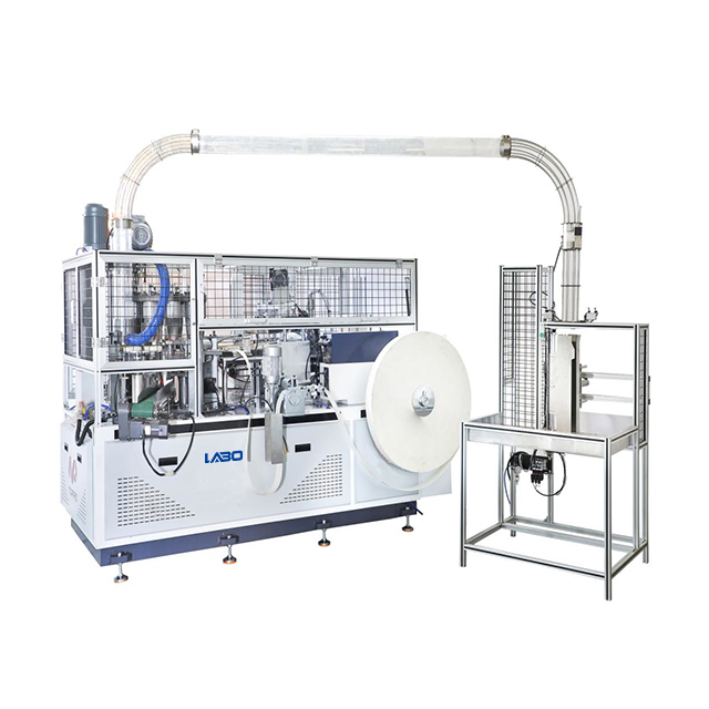 Máquina formadora de cuencos de papel de velocidad media WJ-80