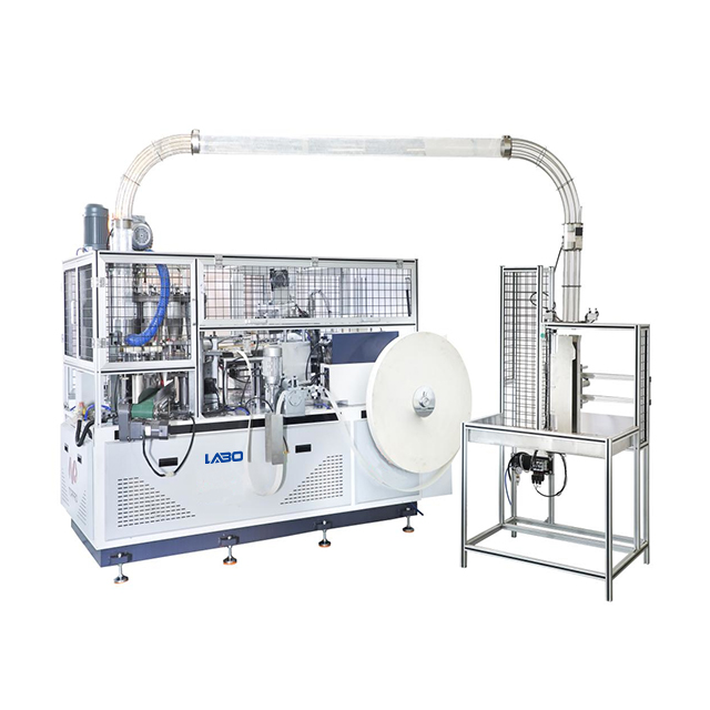Máquina formadora de cuencos de papel de velocidad media WJ-80