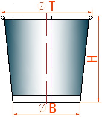 Vaso de papel