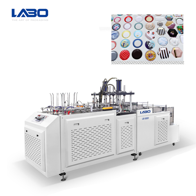 máquina de fabricación de platos de papel desechables completamente automática LB 600Y-S