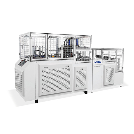 Máquina hidráulica multifunción para platos de papel LB 600Y-GP